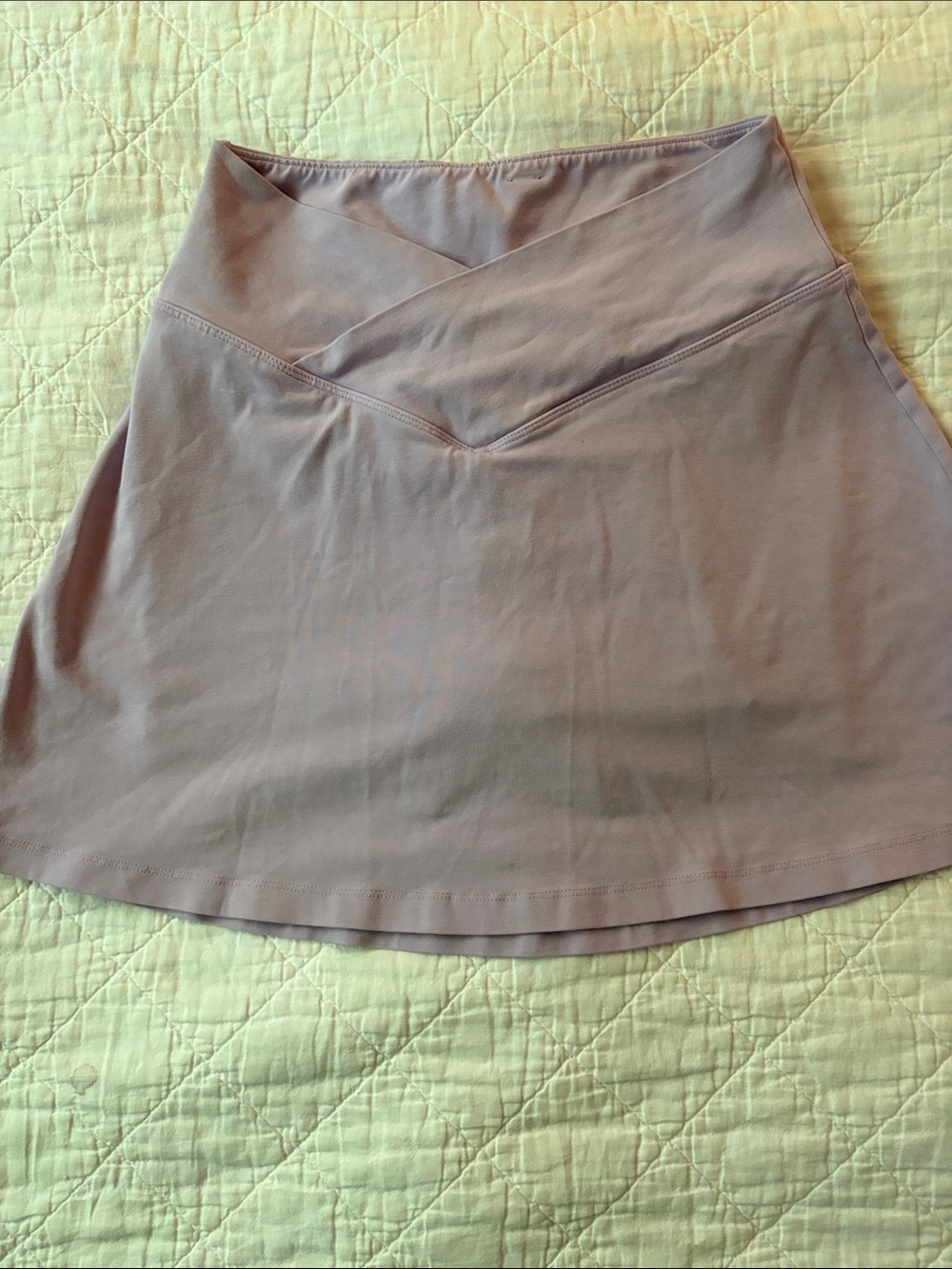 Victoria's Secret Dusty Mauve A-Line V-Waist Skirt